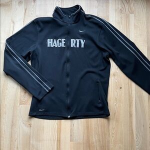 HAGERTY Nike Black Dri-FIT Athletic Top